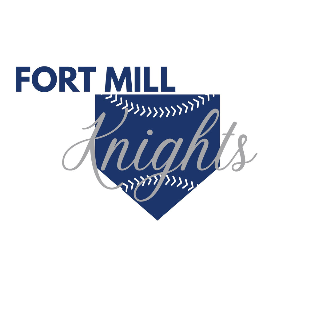 Fort Mill Knights Home Plate Shirt