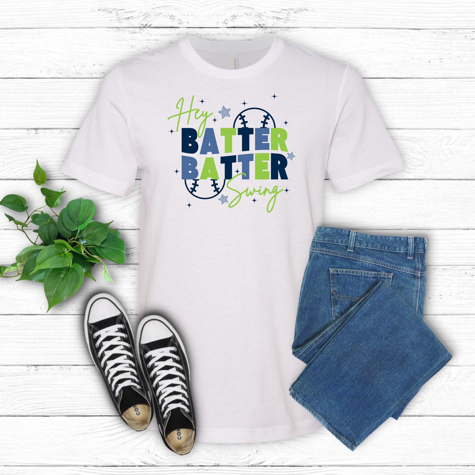 “Hey Batter Batter Swing” Game Day Tee
