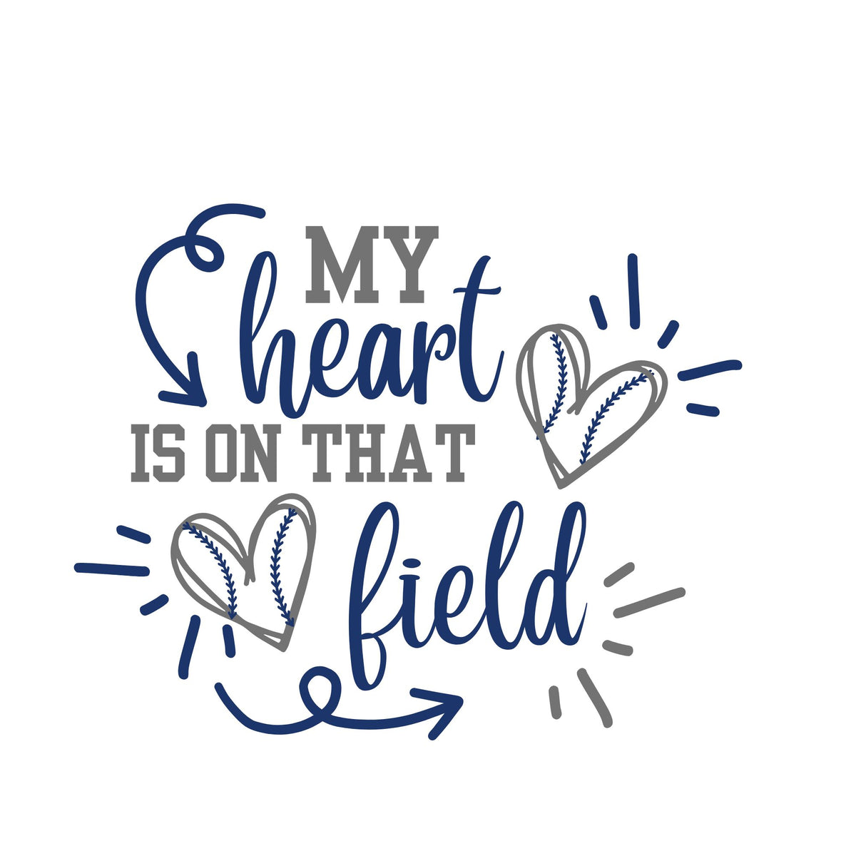My Heart Is On That Field Shirt