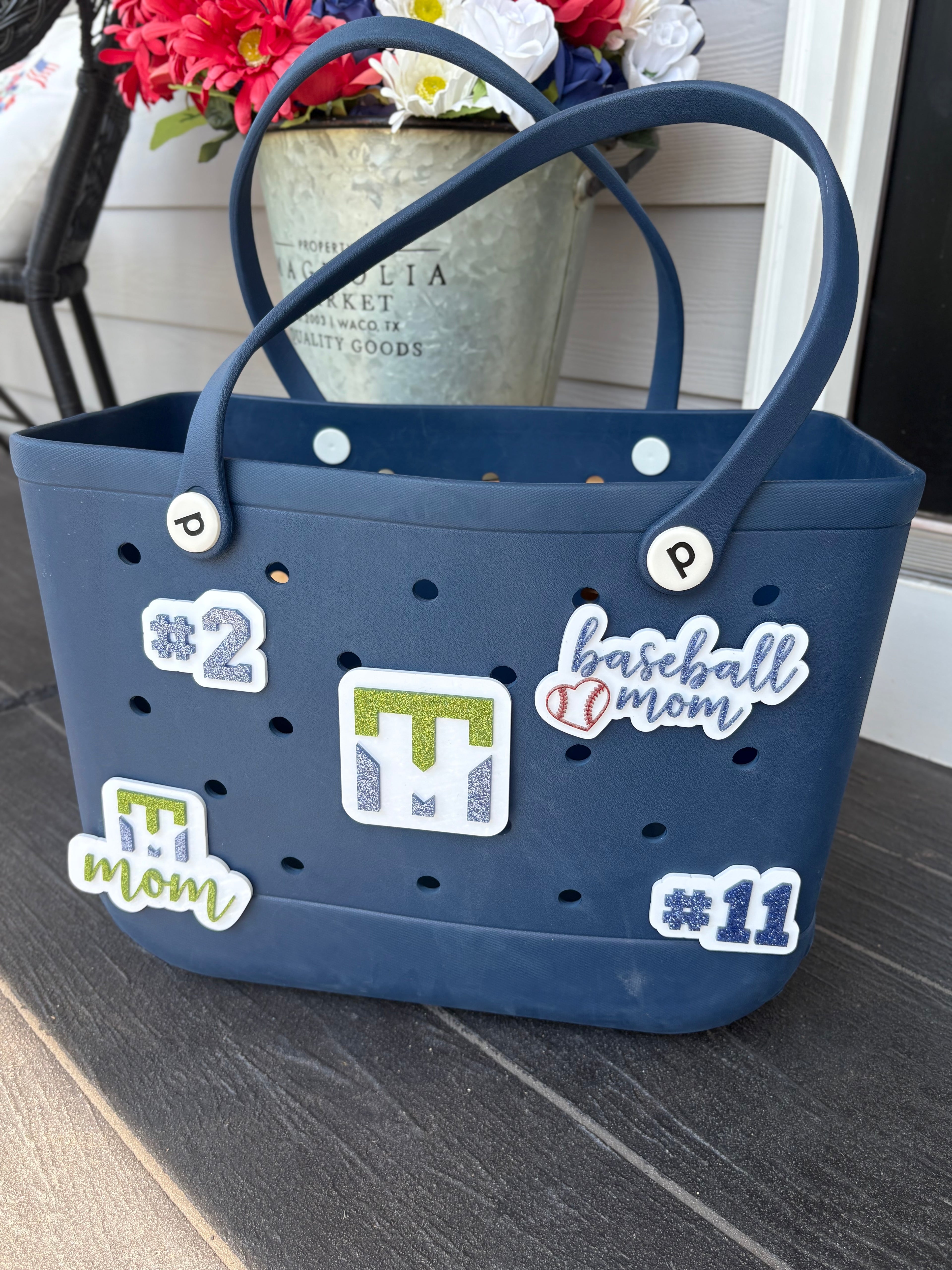 Custom Team Logo Bogg Bag Tag