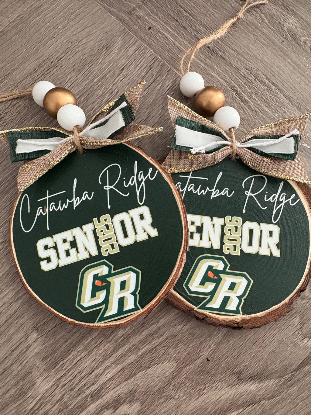 Personalized Senior Year Christmas Ornament