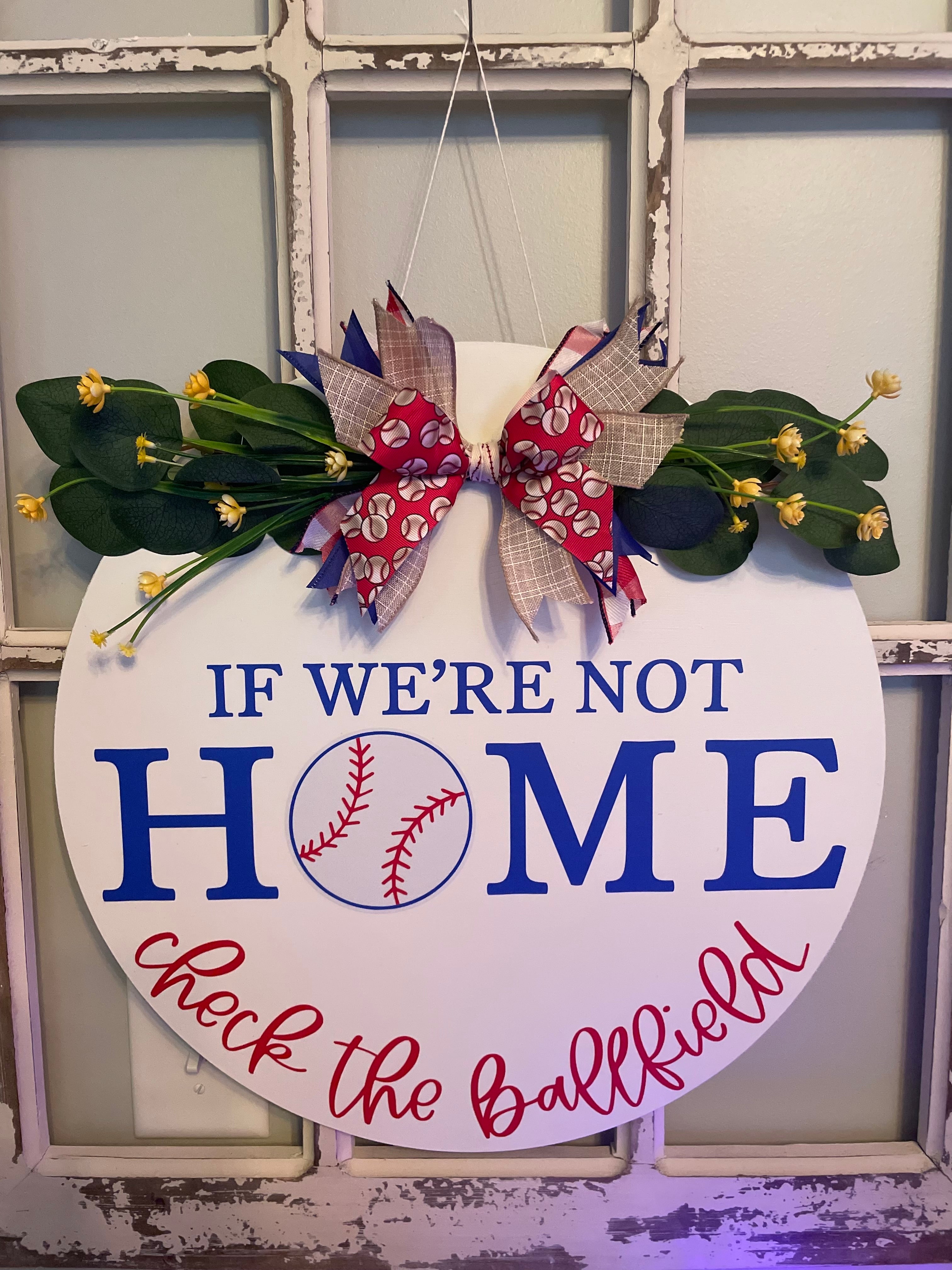 If We're Not Home Door Round (MT Theme)