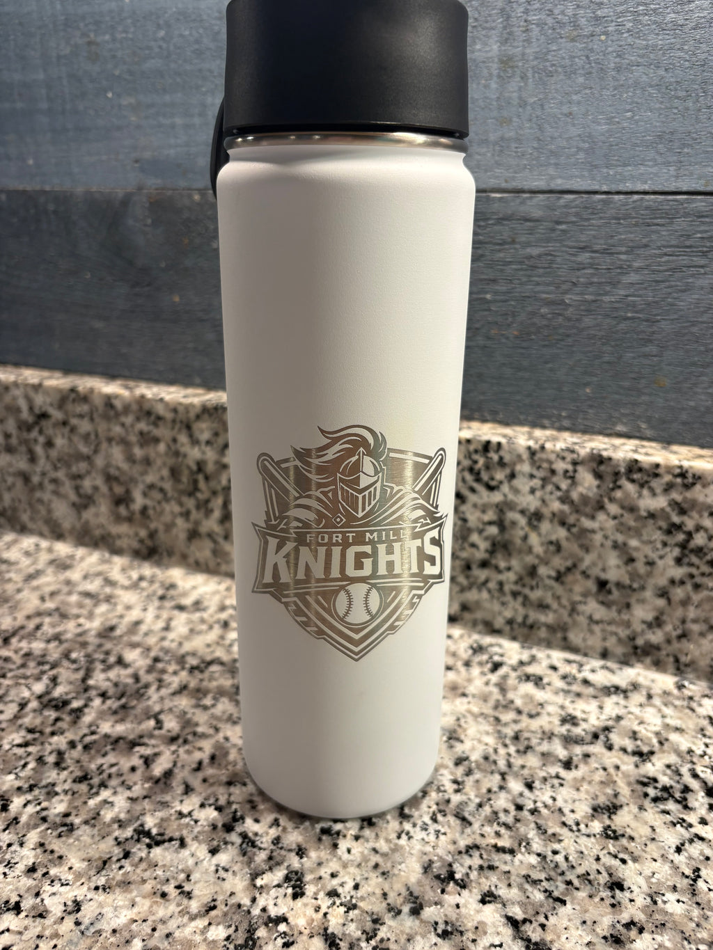 Fort Mill Knights Personalized 22 oz. Water Bottle