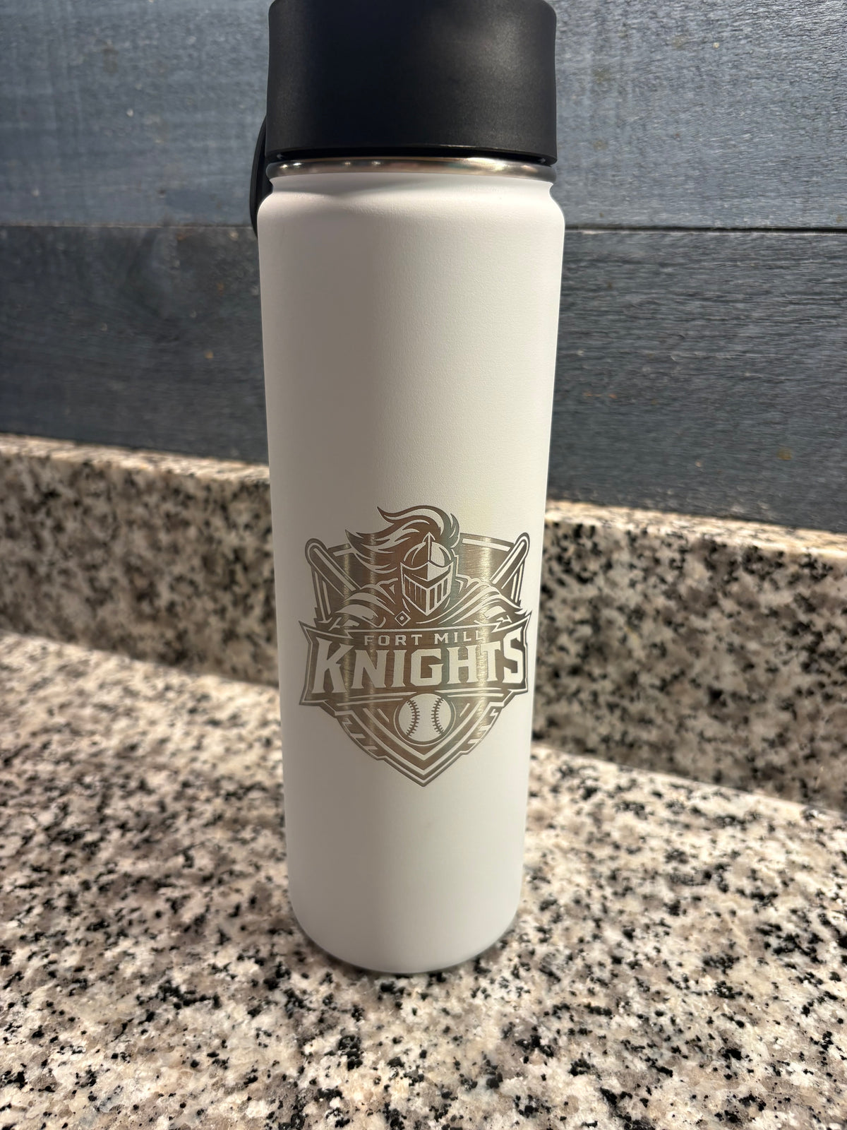 Fort Mill Knights Personalized 22 oz. Water Bottle