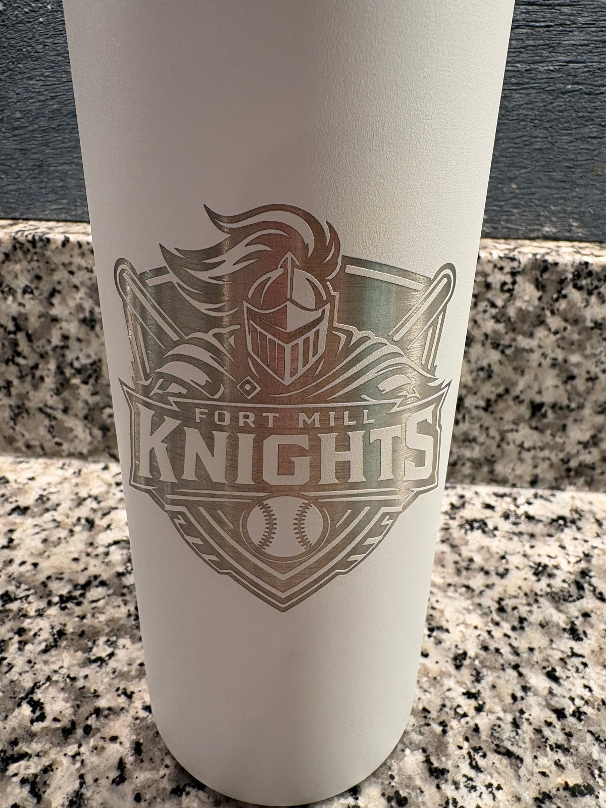 Fort Mill Knights Personalized 22 oz. Water Bottle