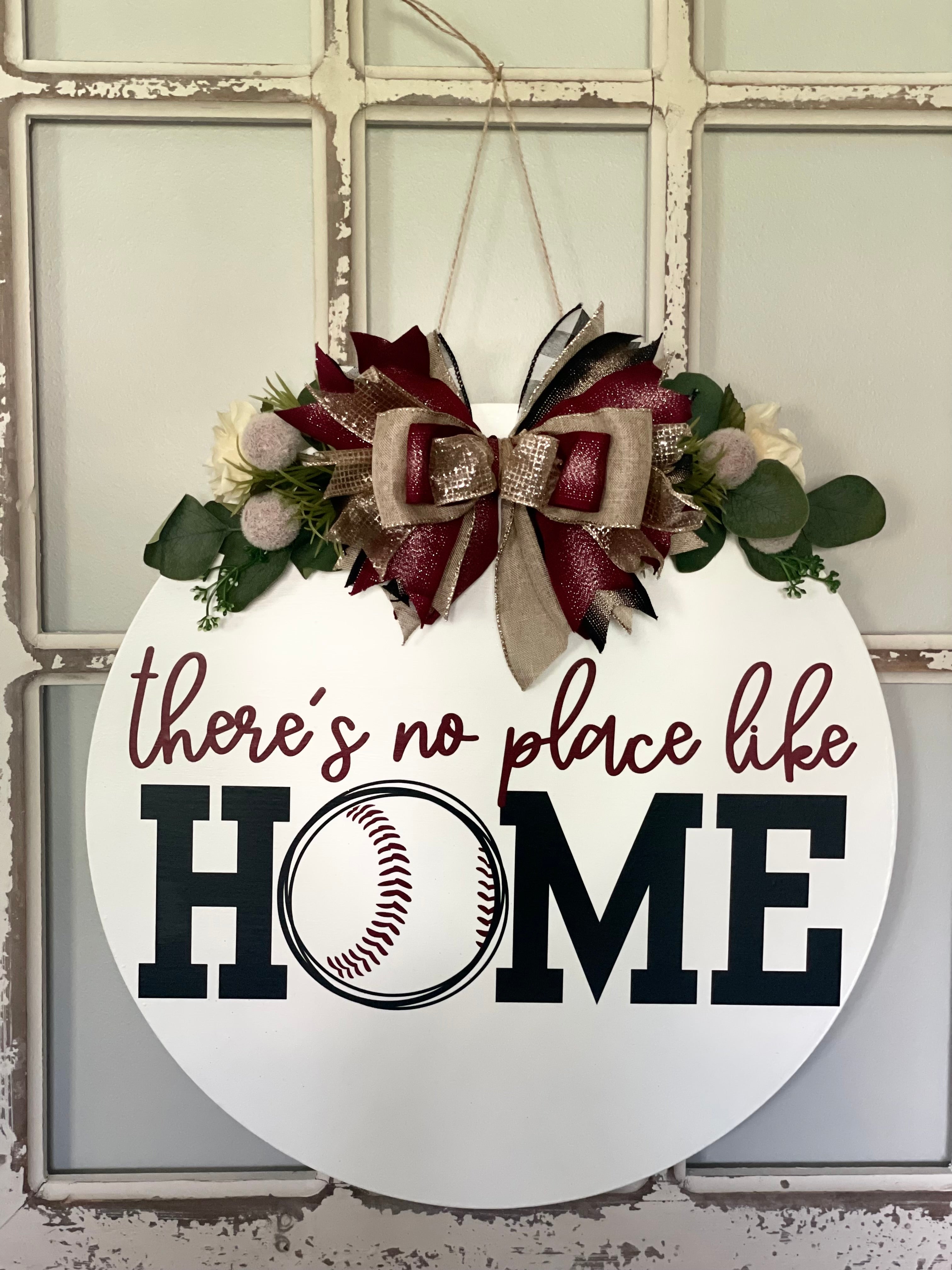 No Place Like Home Door Round