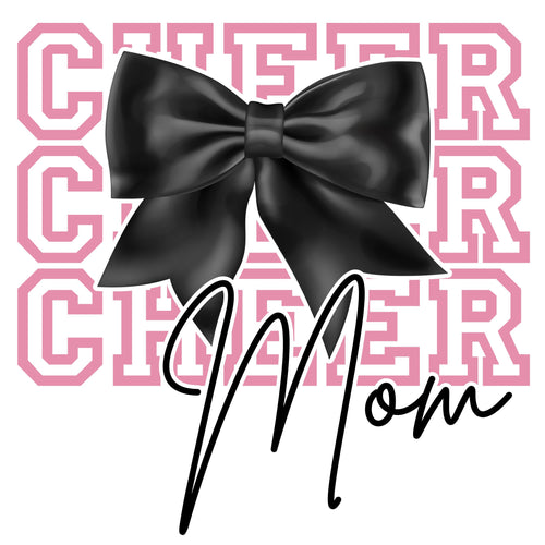 Cheer Cheer Cheer Mom T-Shirt or Hoodie