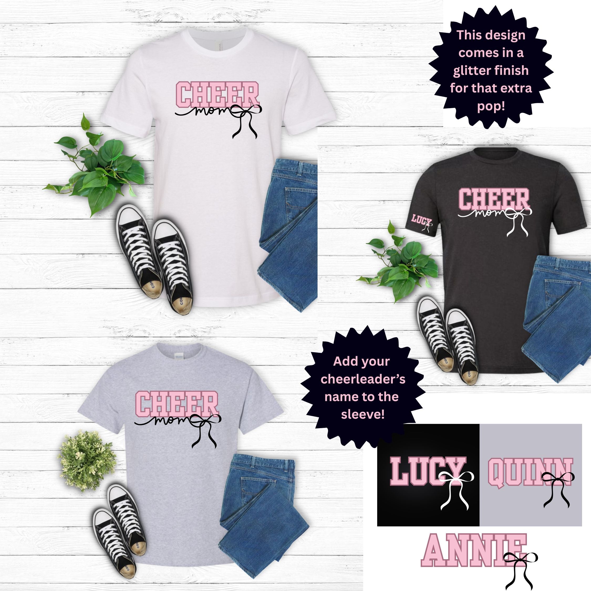 Cheer Mom T-Shirt or Hoodie